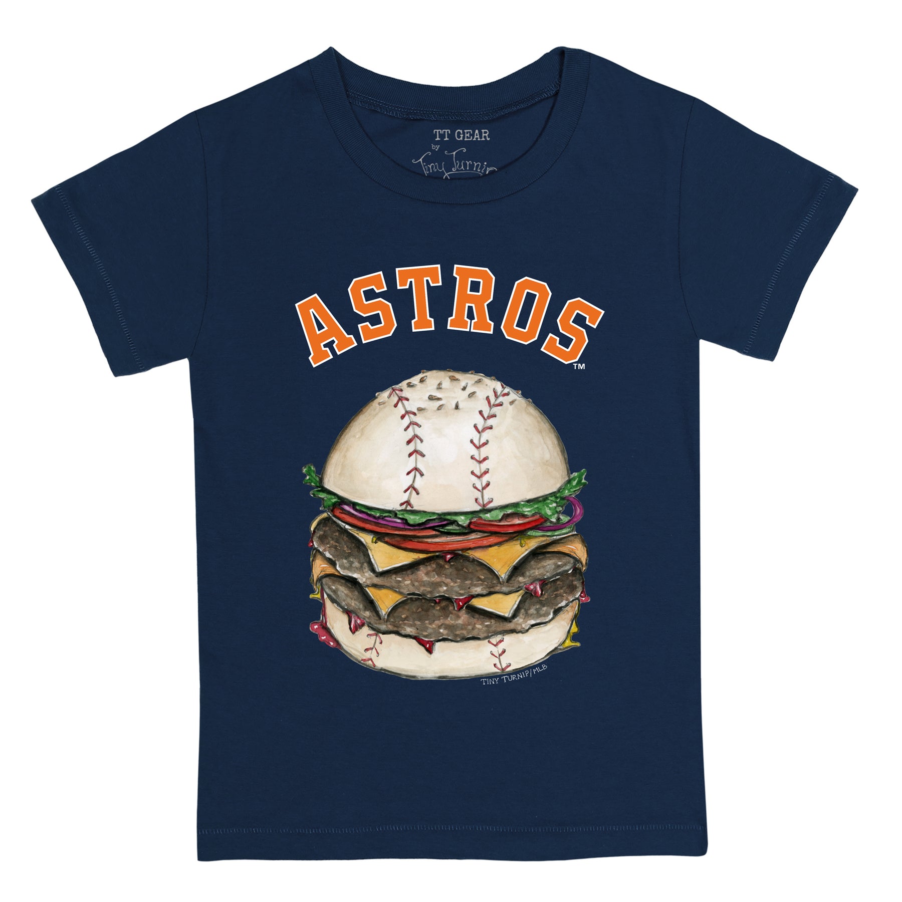 Houston Astros Burger Tee Shirt