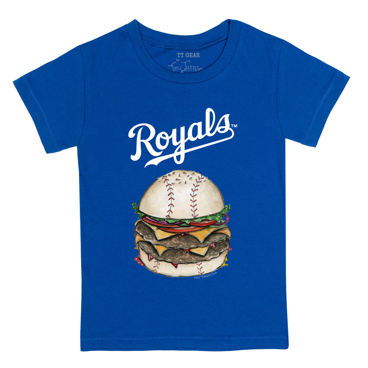 Kansas City Royals Burger Tee Shirt