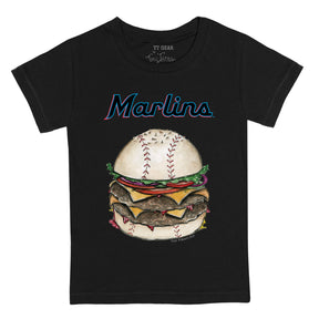 Miami Marlins Burger Tee Shirt