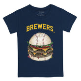 Milwaukee Brewers Burger Tee Shirt