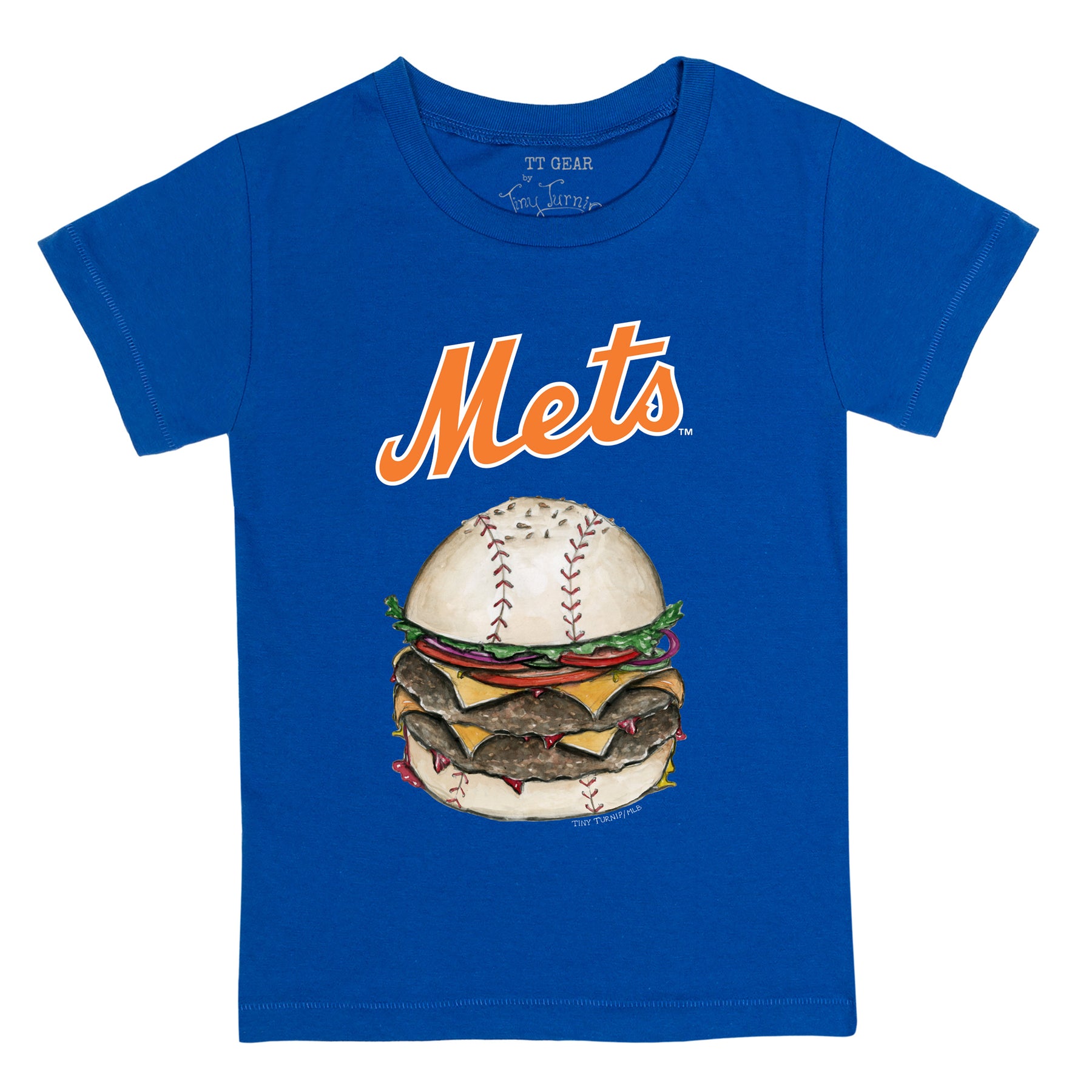 New York Mets Burger Tee Shirt