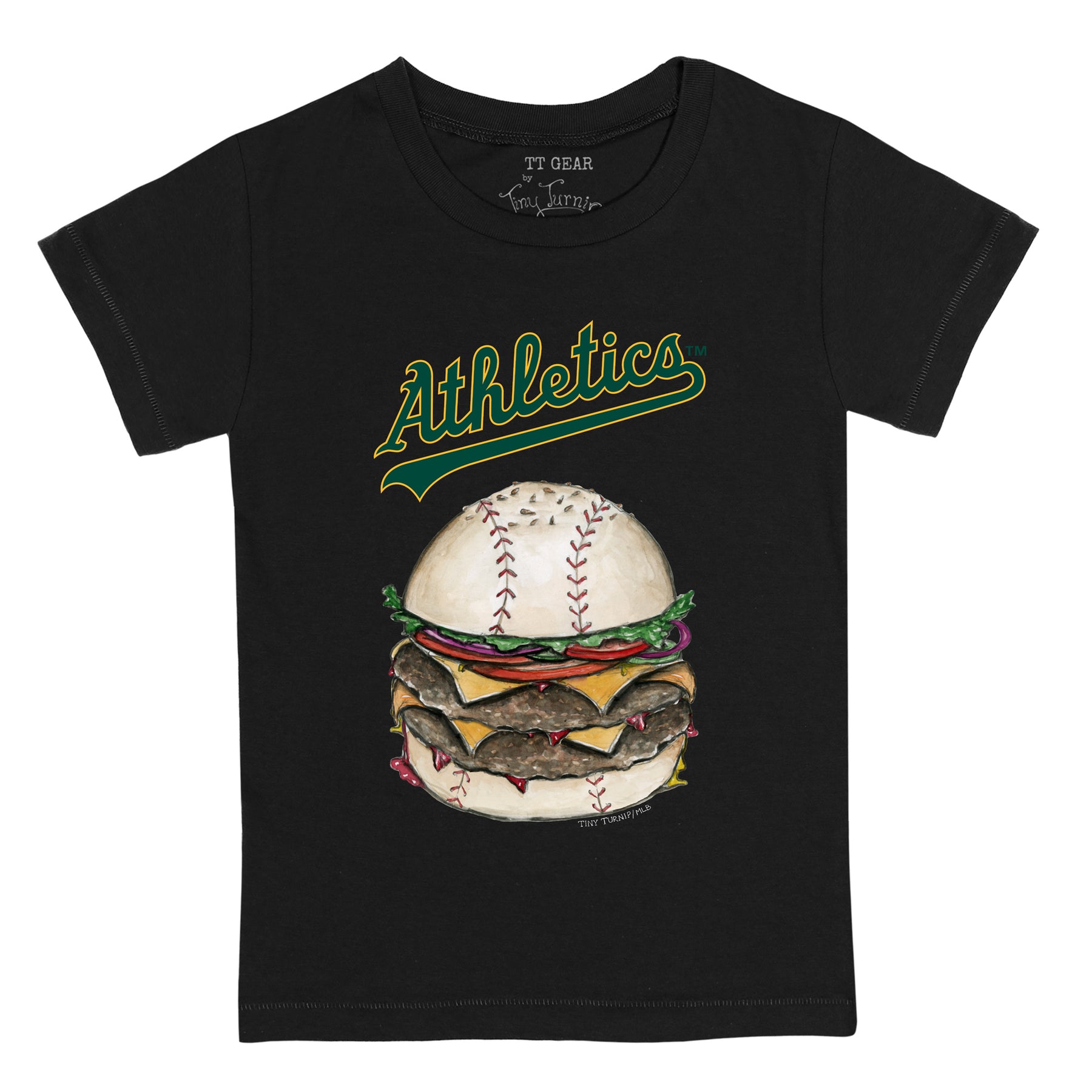 Oakland Athletics Burger Tee Shirt