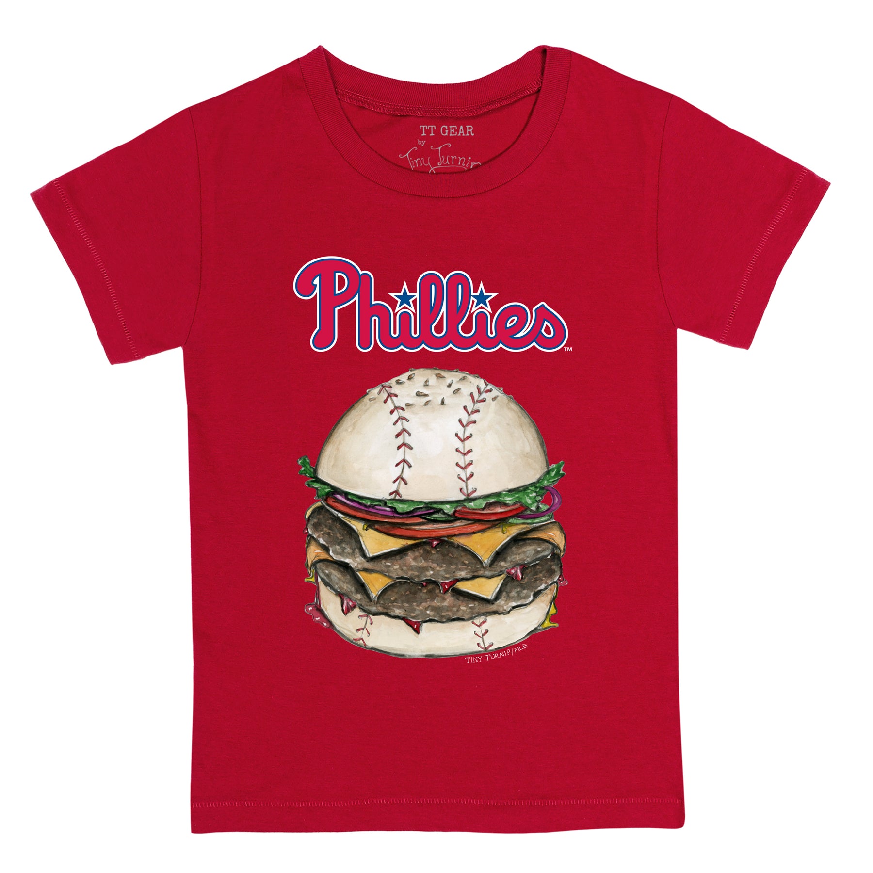 Philadelphia Phillies Burger Tee Shirt