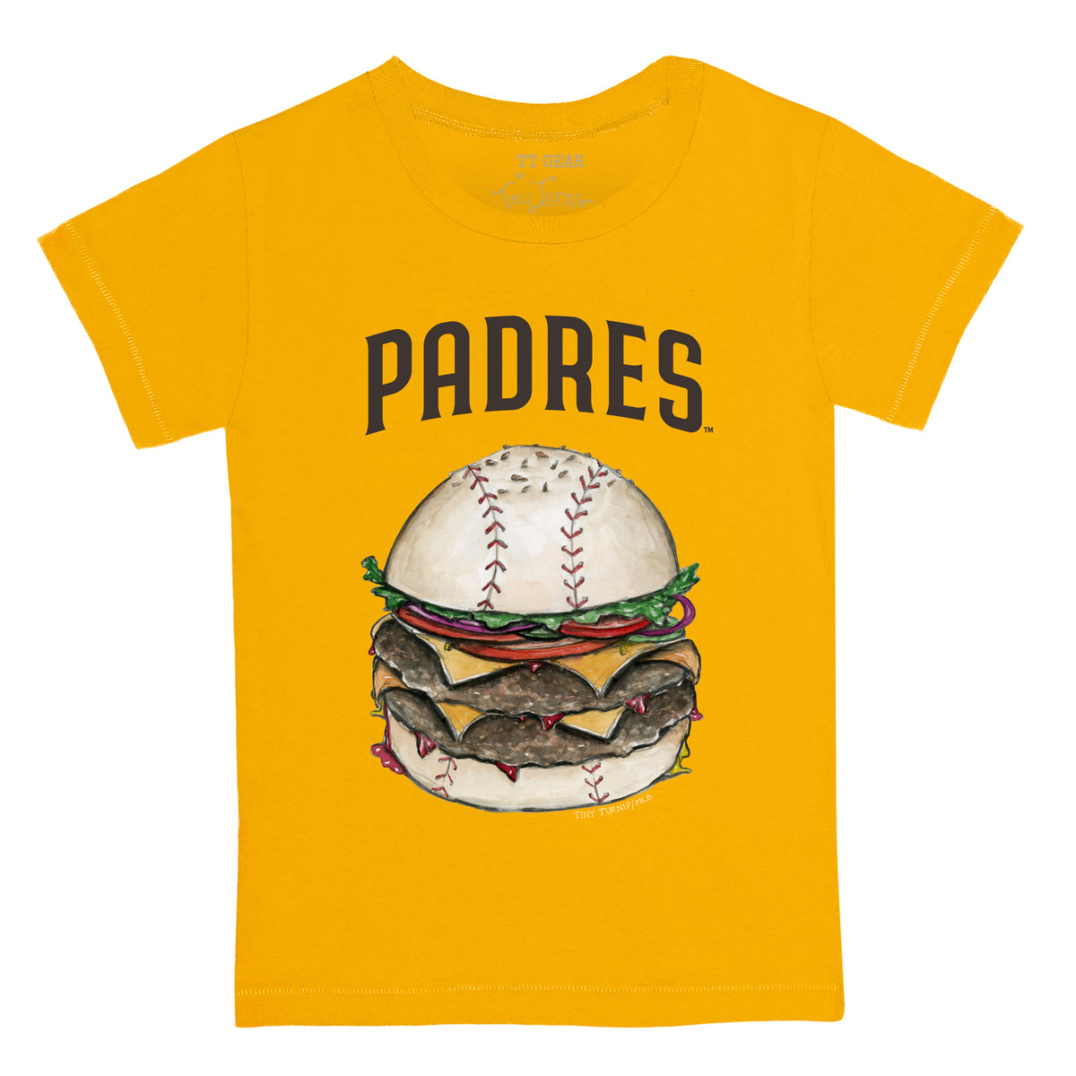 San Diego Padres Burger Tee Shirt