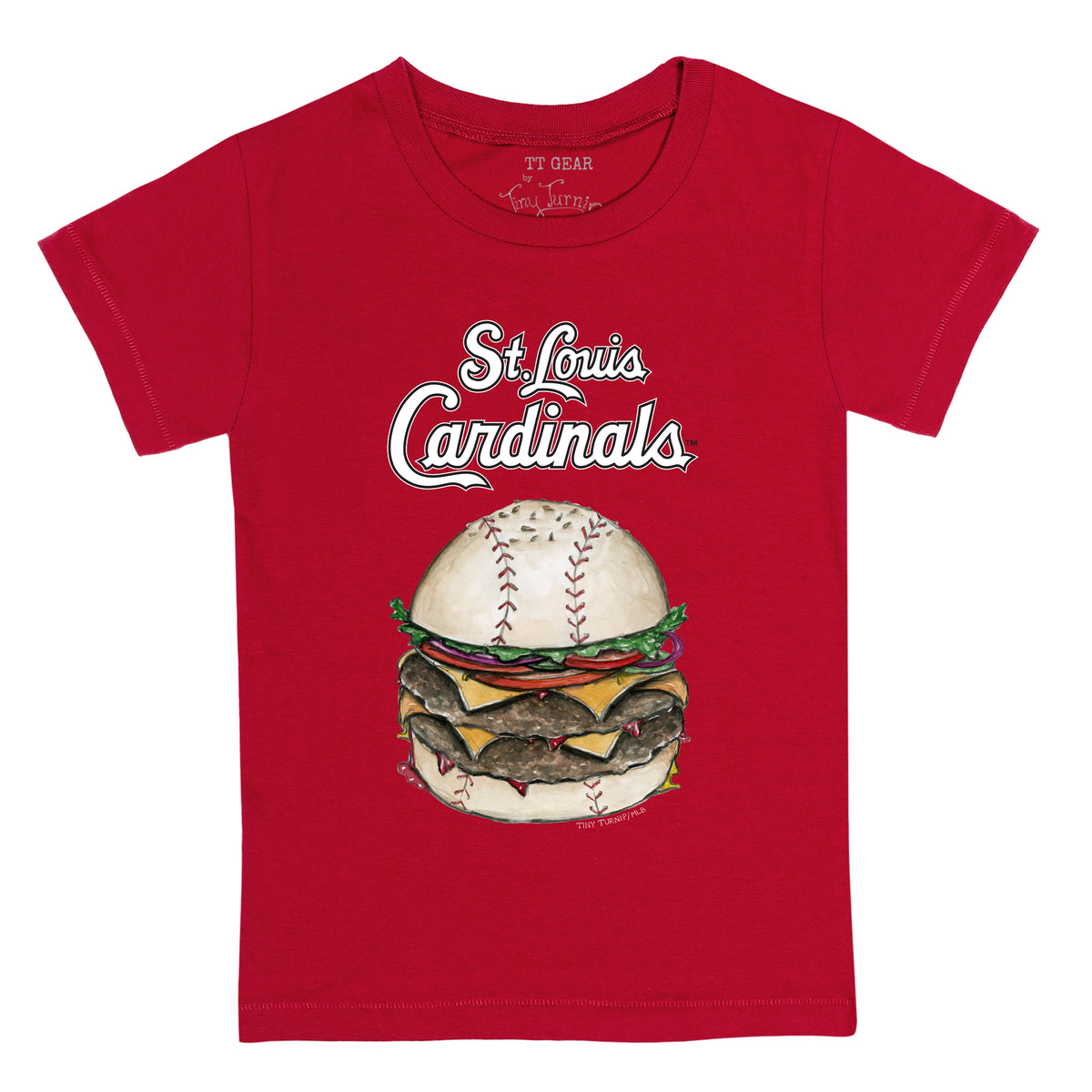 St. Louis Cardinals Burger Tee Shirt