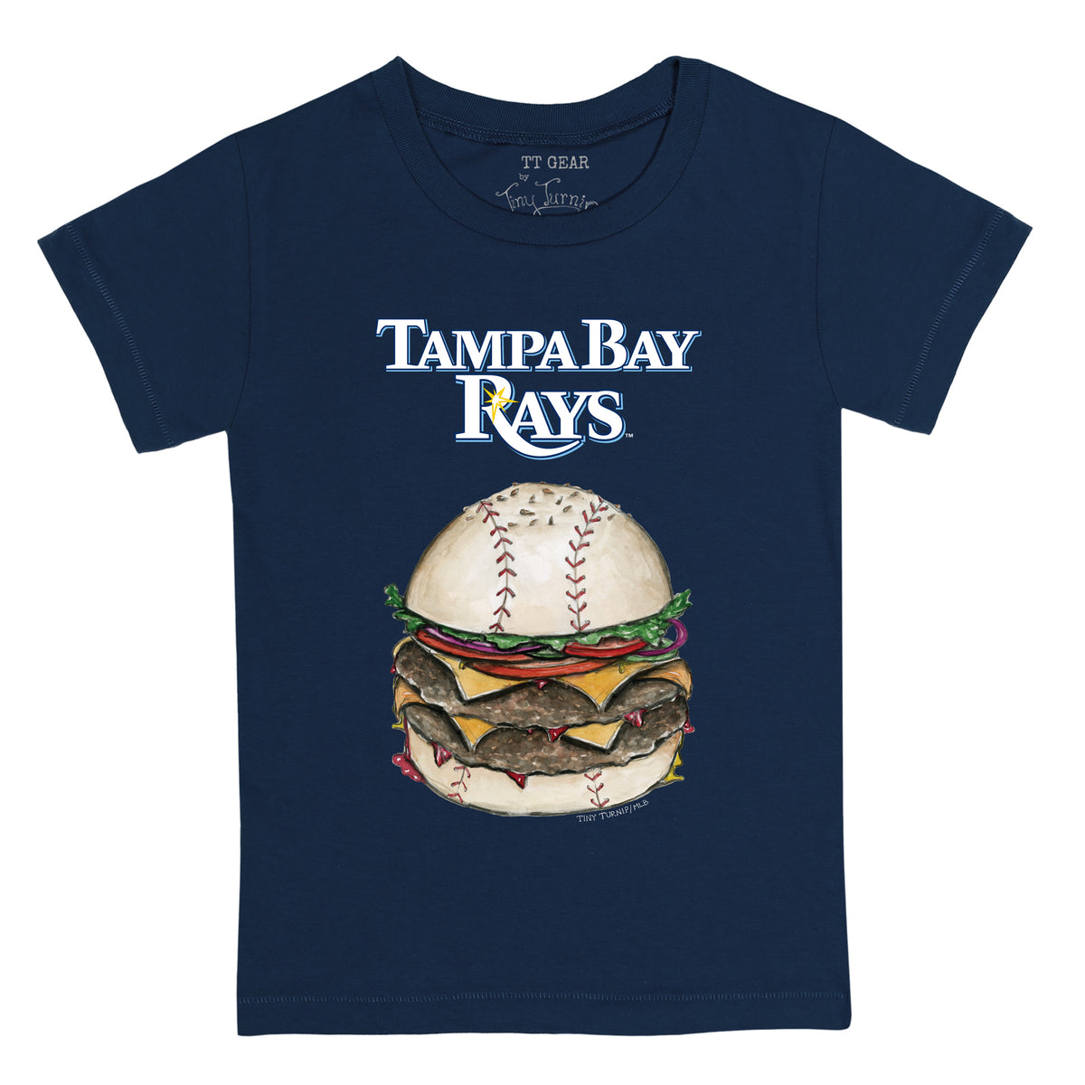 Tampa Bay Rays Burger Tee Shirt