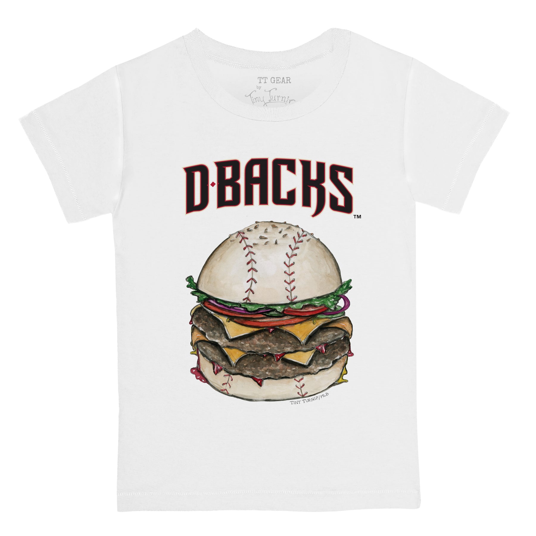 Arizona Diamondbacks Burger Tee Shirt