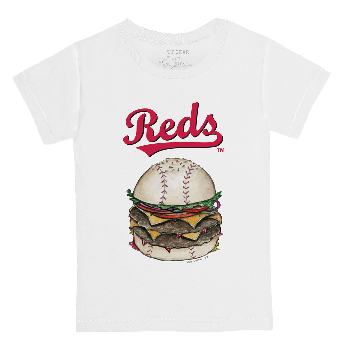 Cincinnati Reds Burger Tee Shirt