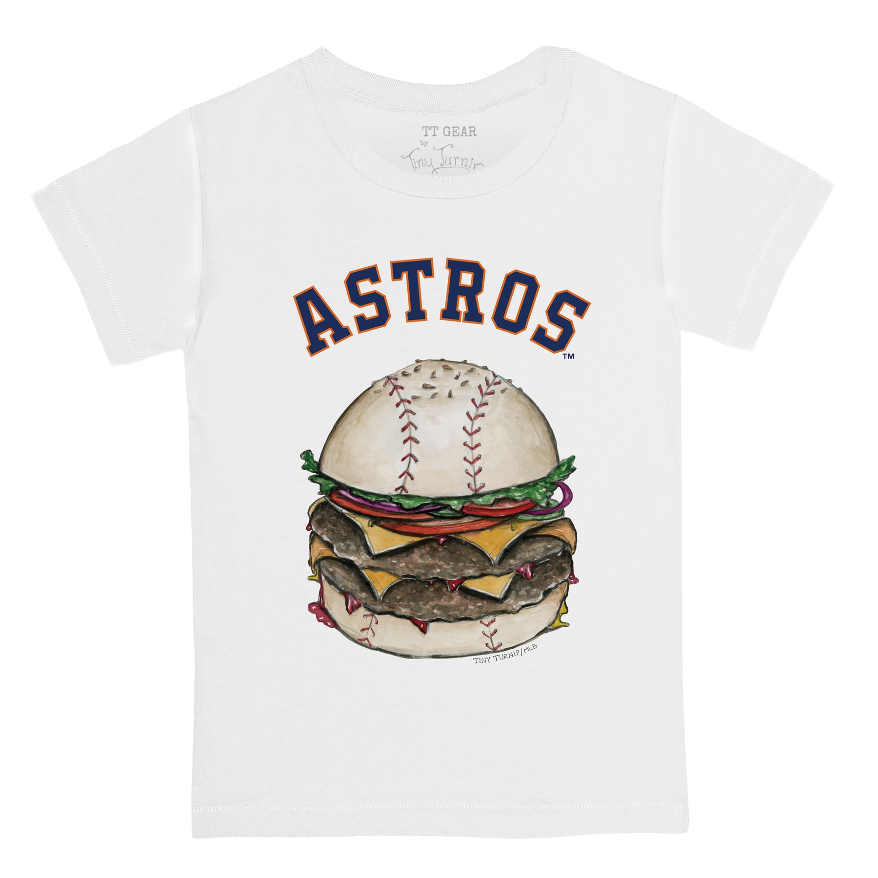 Houston Astros Burger Tee Shirt