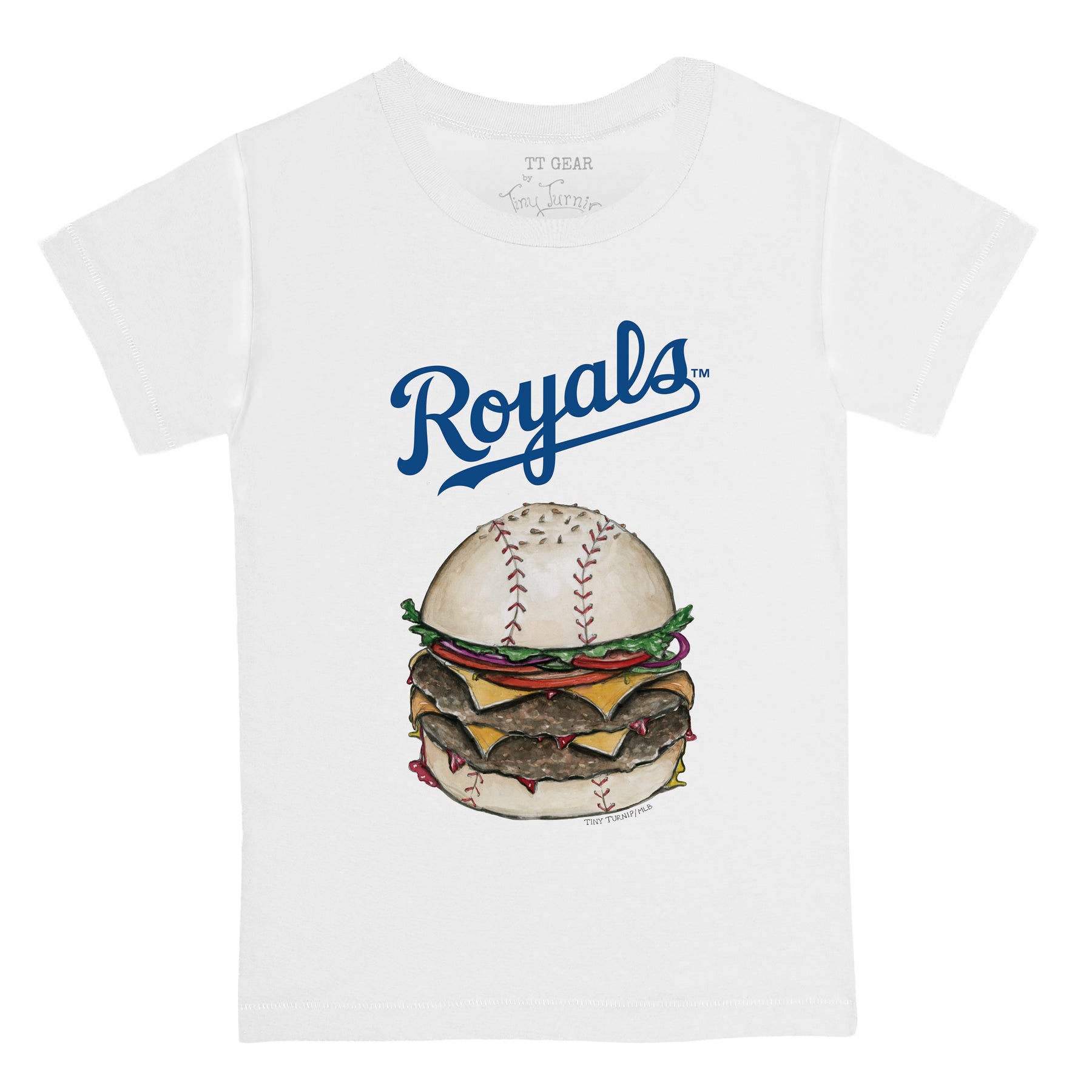 Kansas City Royals Burger Tee Shirt