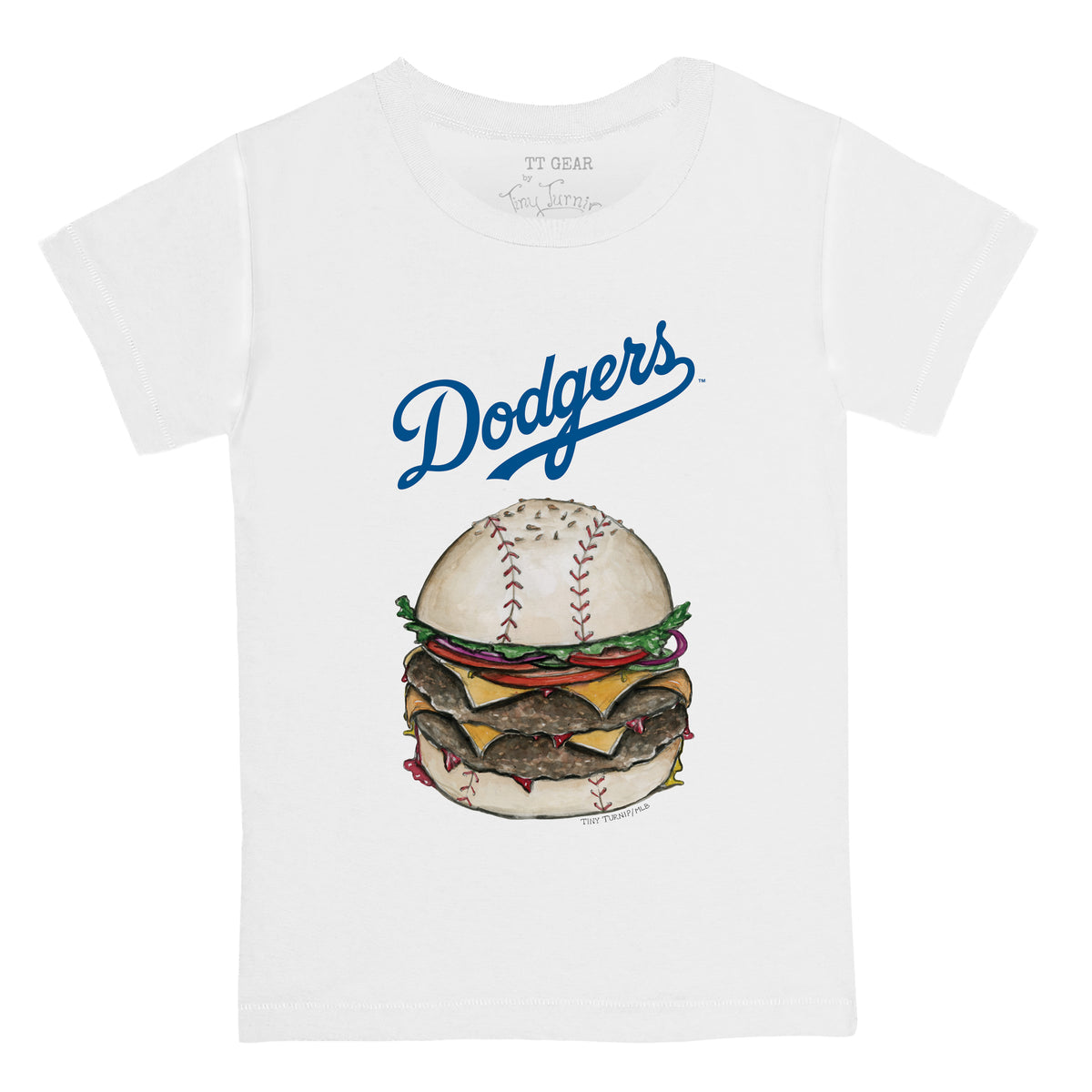 Los Angeles Dodgers Burger Tee Shirt