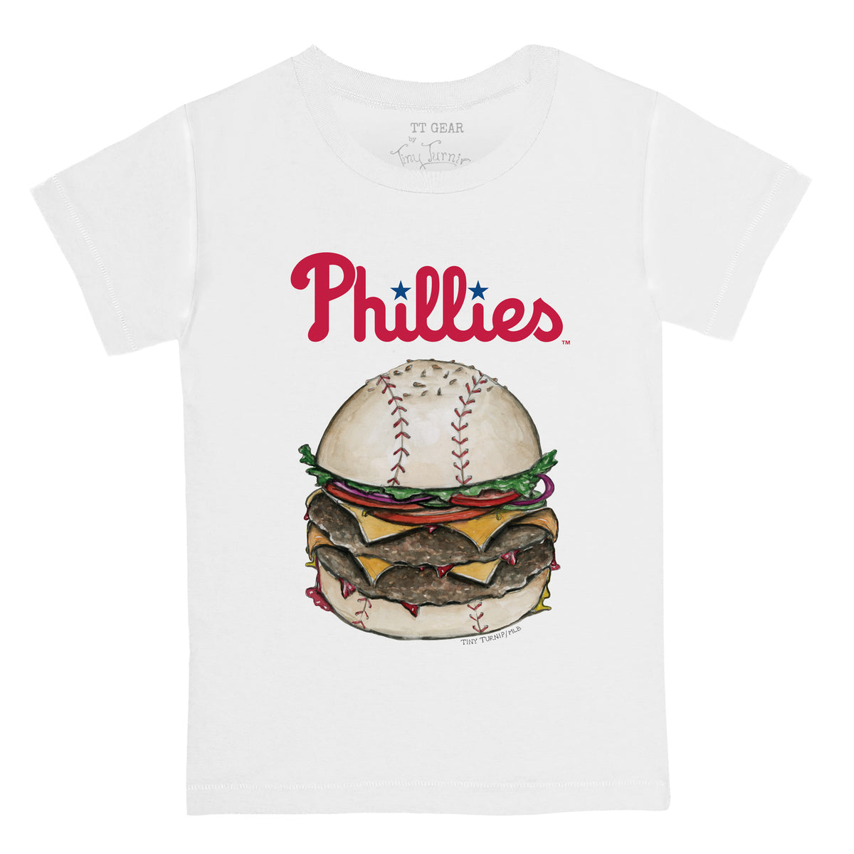 Philadelphia Phillies Burger Tee Shirt