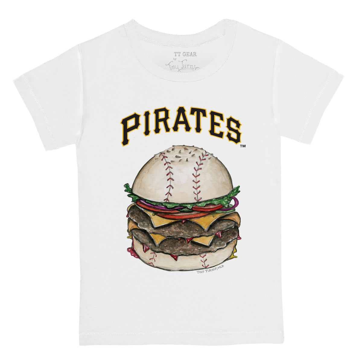 Pittsburgh Pirates Burger Tee Shirt