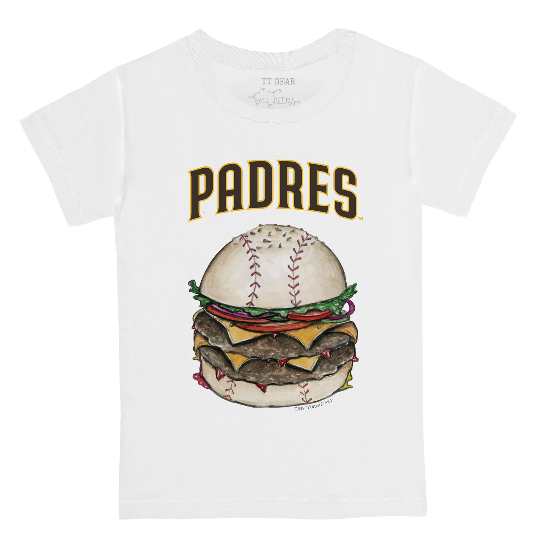 San Diego Padres Burger Tee Shirt