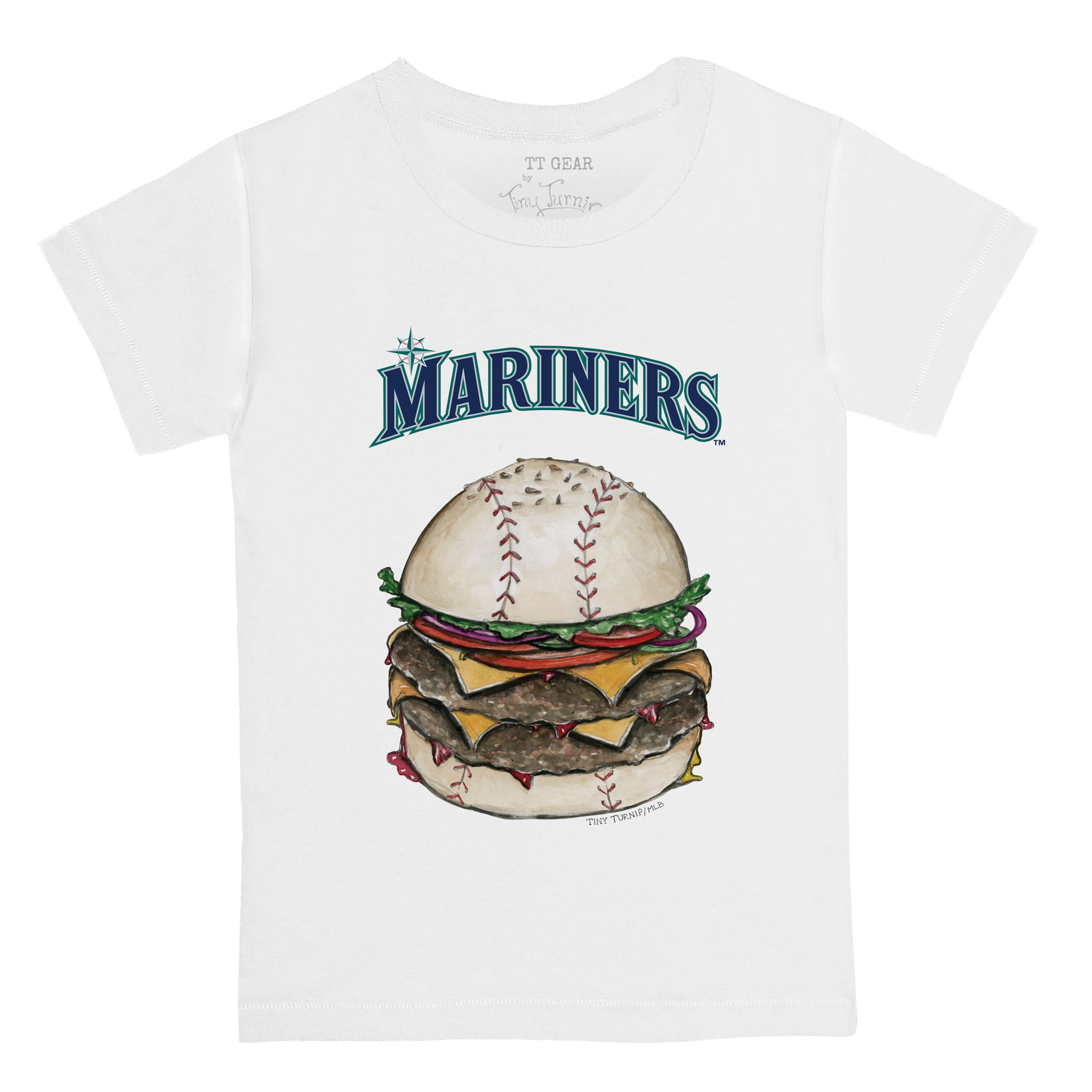 Seattle Mariners Burger Tee Shirt