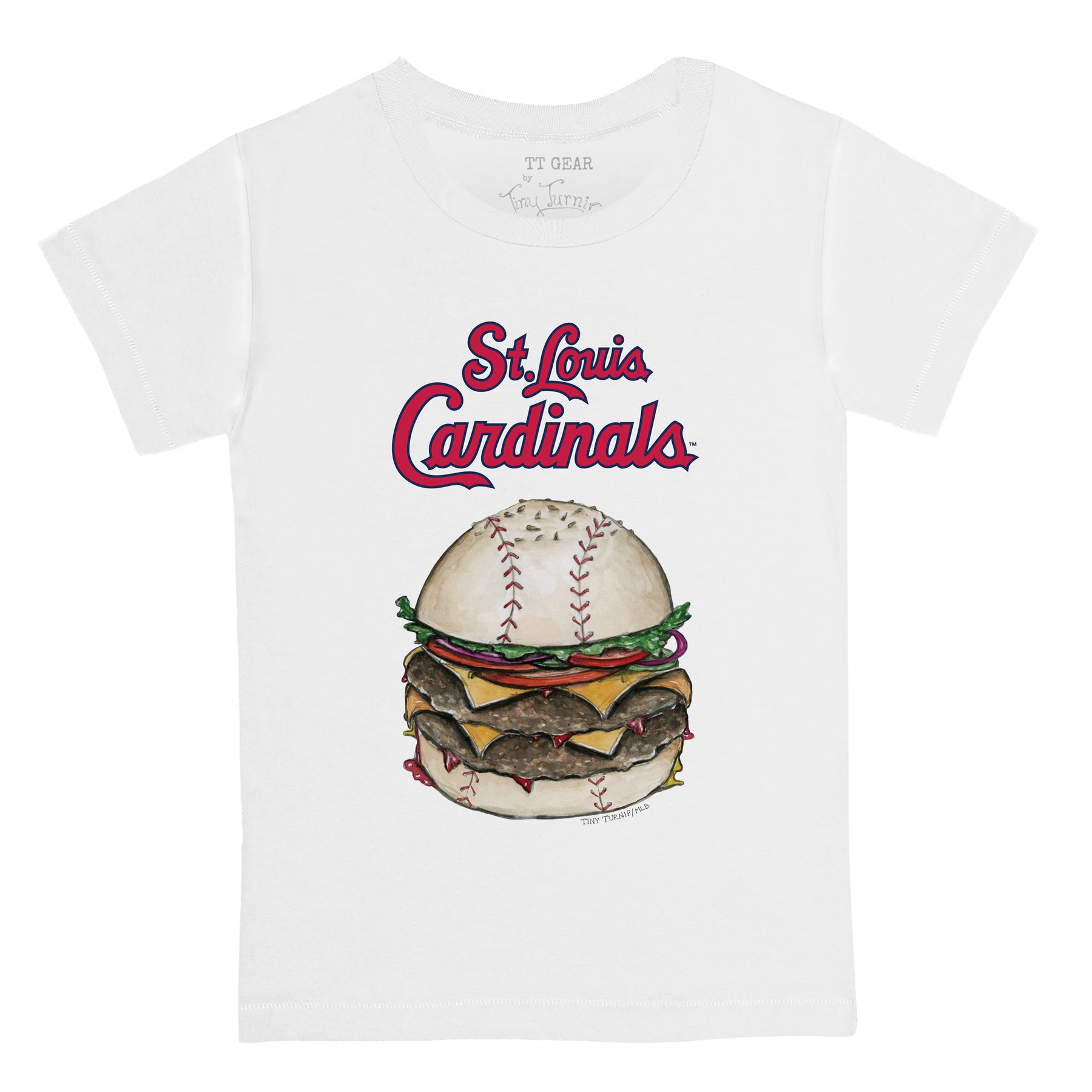 St. Louis Cardinals Burger Tee Shirt