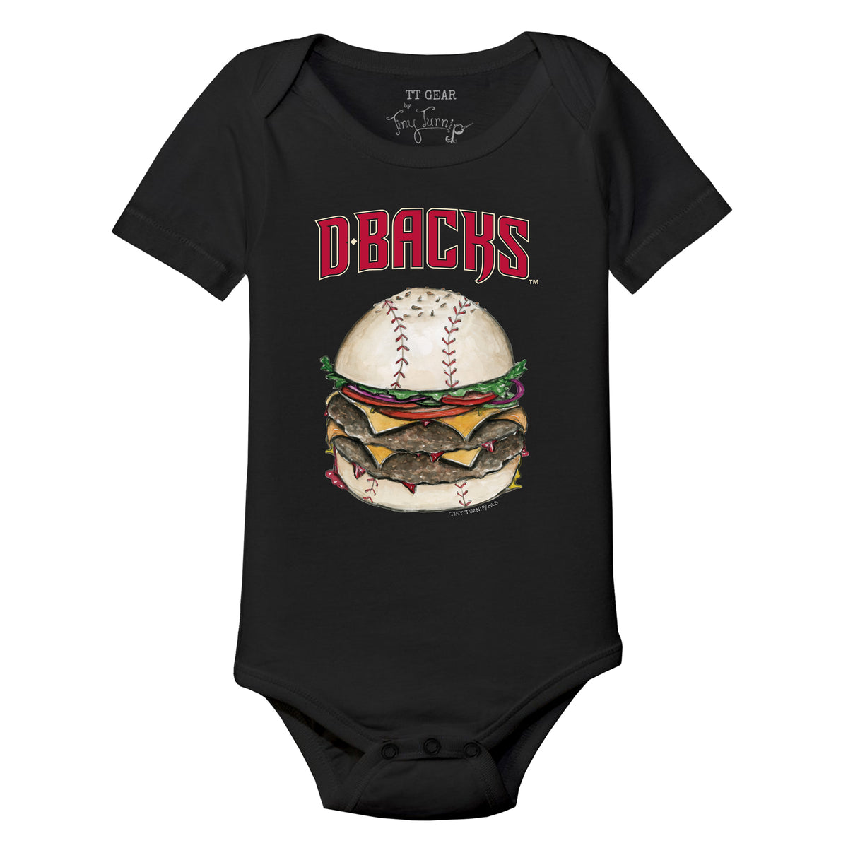 Arizona Diamondbacks Burger Short Sleeve Snapper