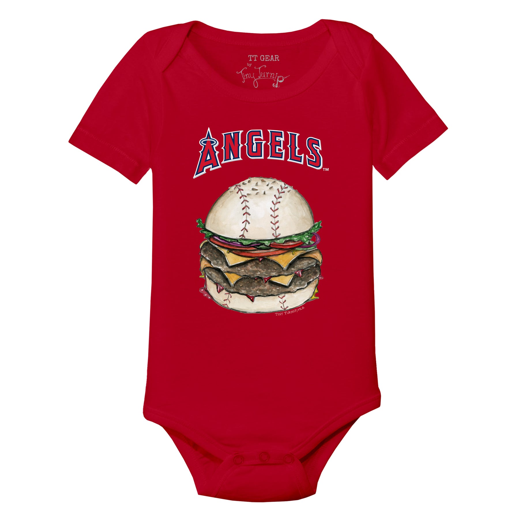 Los Angeles Angels Burger Short Sleeve Snapper