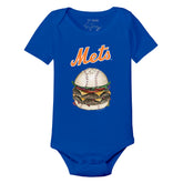 New York Mets Burger Short Sleeve Snapper