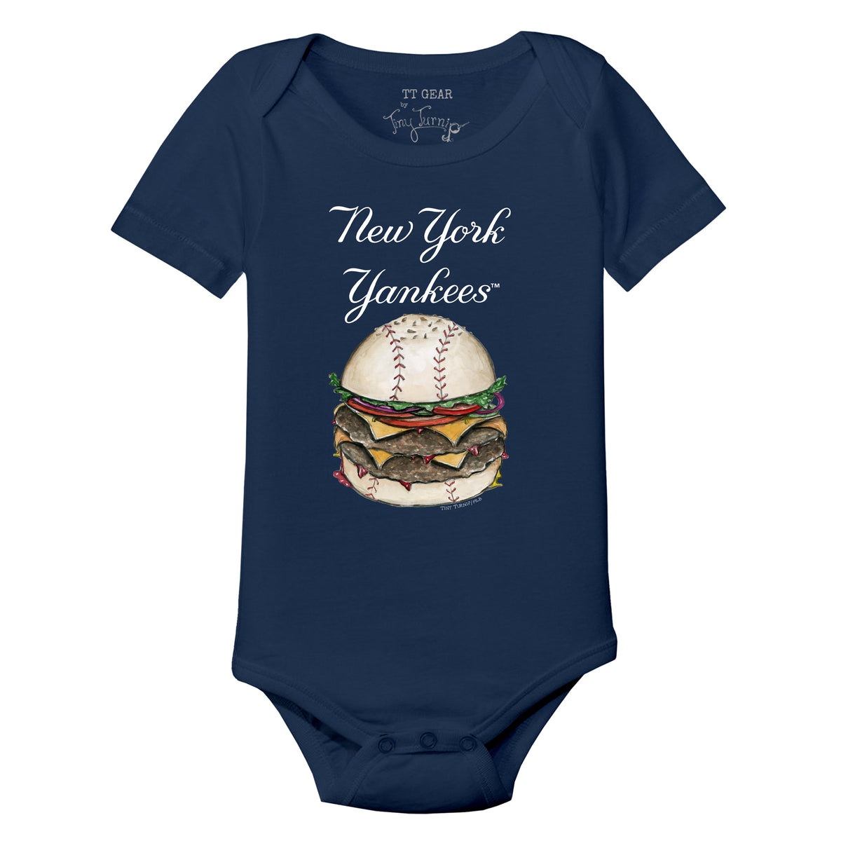 New York Yankees Burger Short Sleeve Snapper