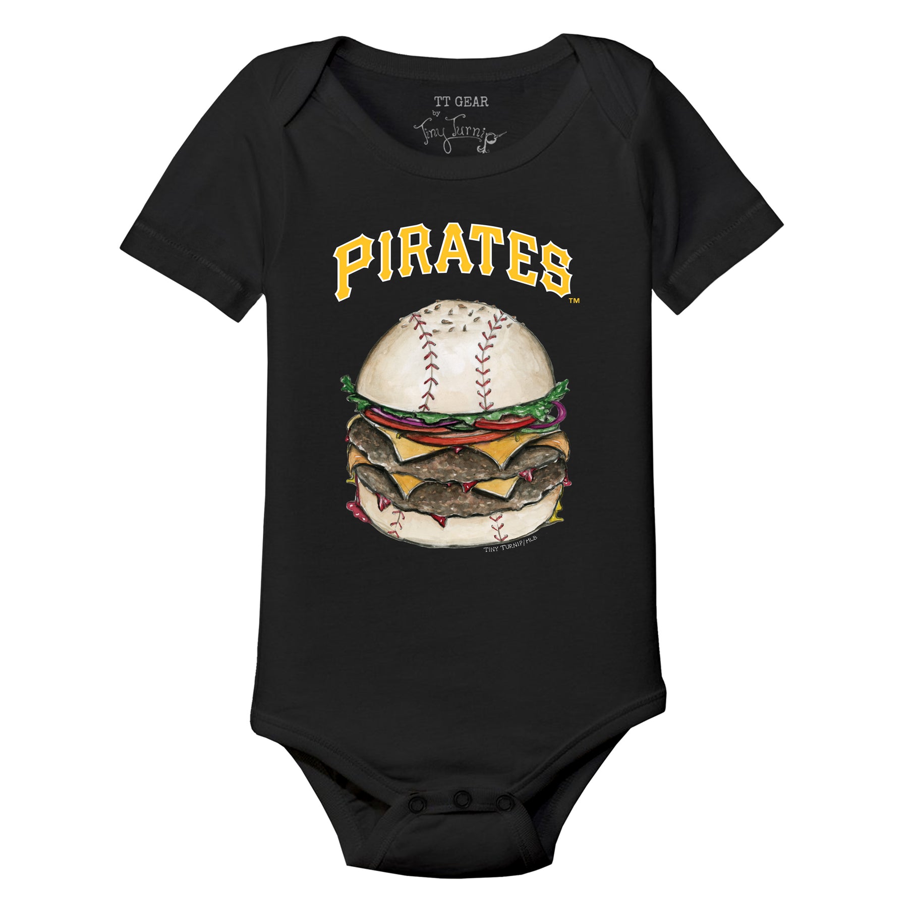 Pittsburgh Pirates Burger Short Sleeve Snapper