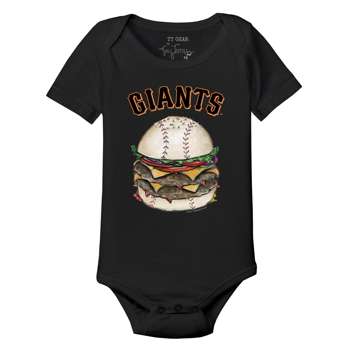 San Francisco Giants Burger Short Sleeve Snapper