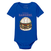 Texas Rangers Burger Short Sleeve Snapper