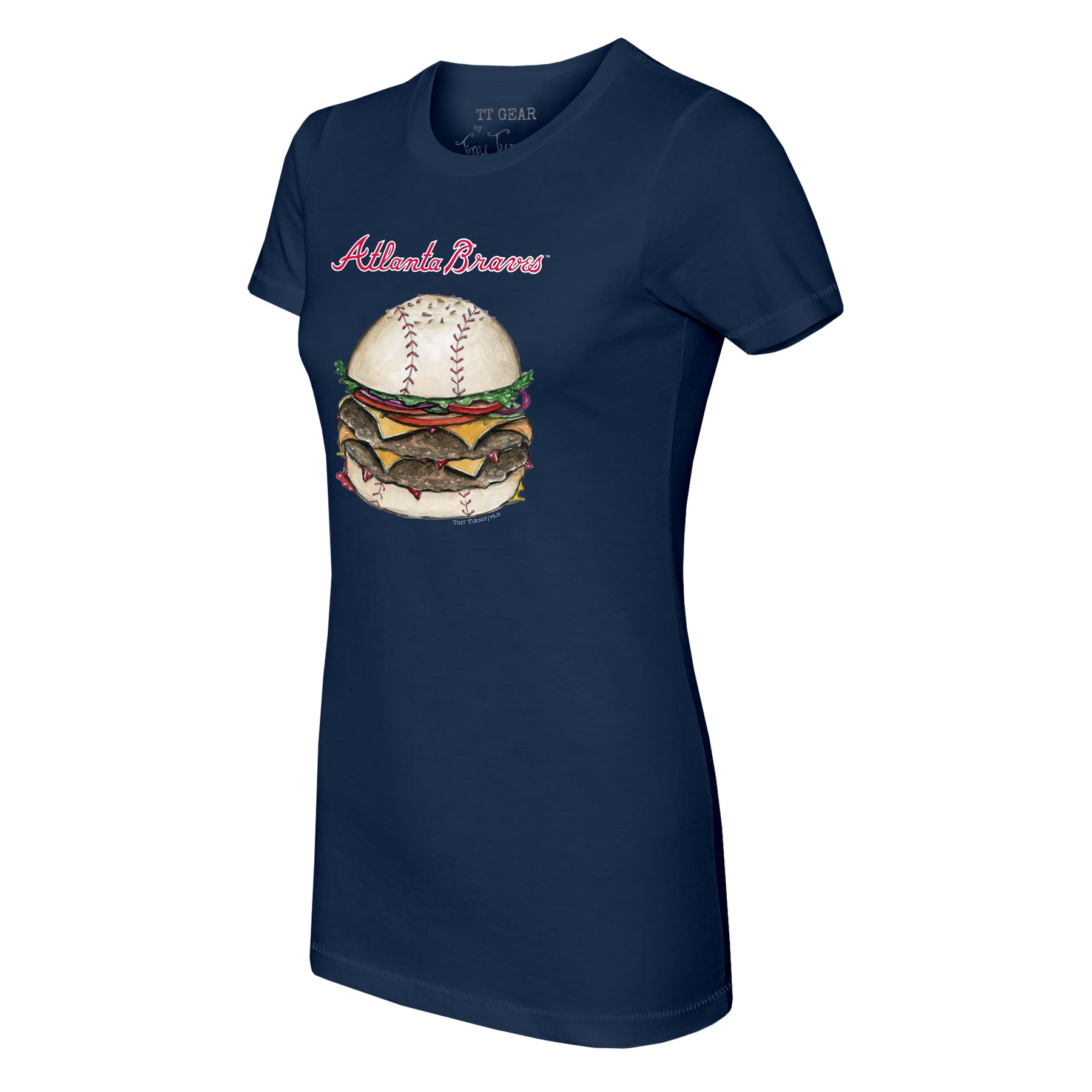 Atlanta Braves Burger Tee Shirt