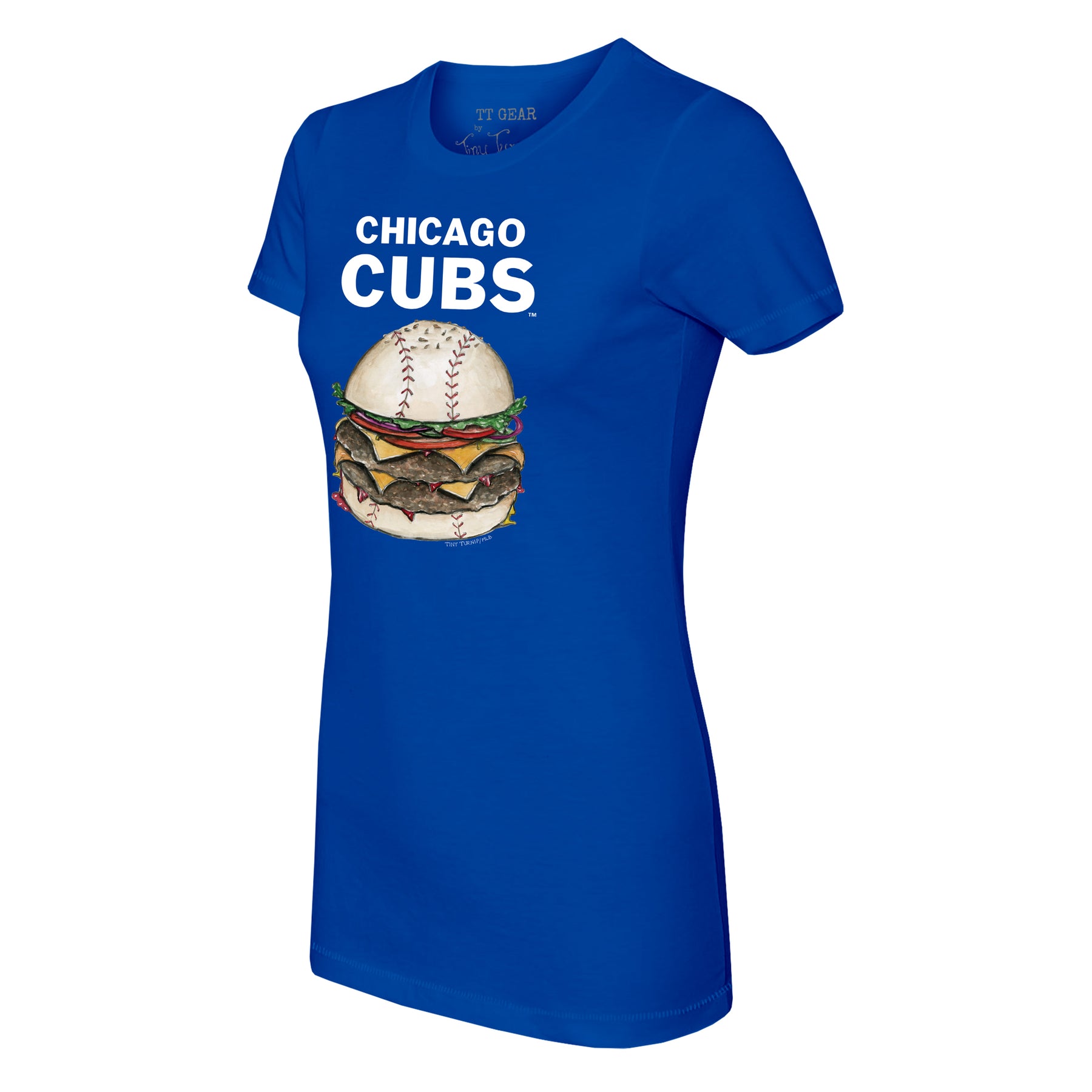 Chicago Cubs Burger Tee Shirt