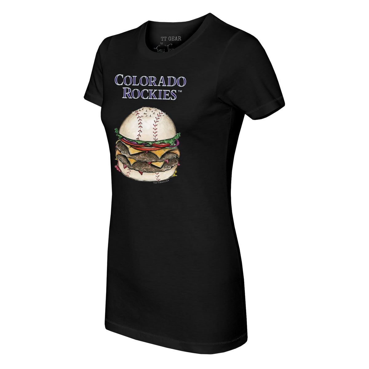 Colorado Rockies Burger Tee Shirt