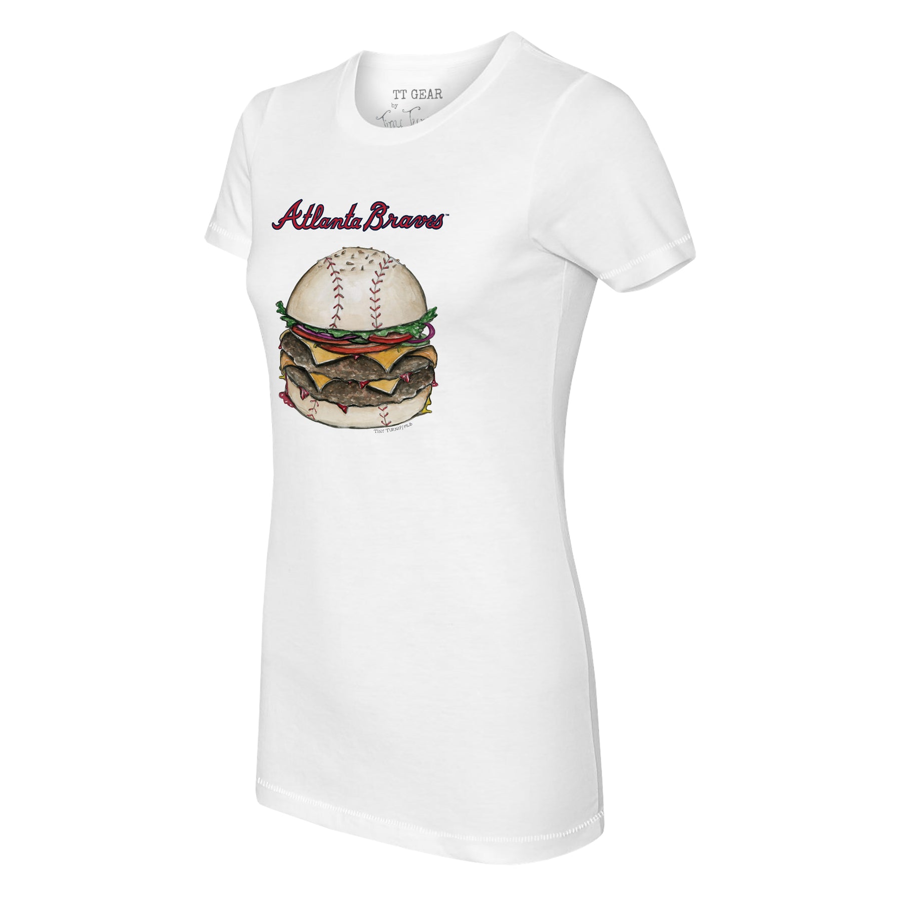 Atlanta Braves Burger Tee Shirt