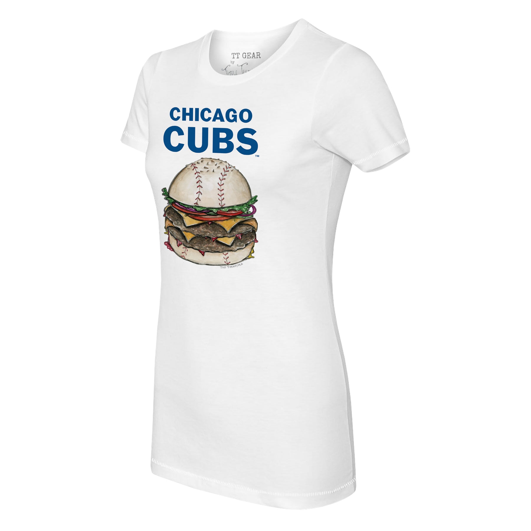 Chicago Cubs Burger Tee Shirt