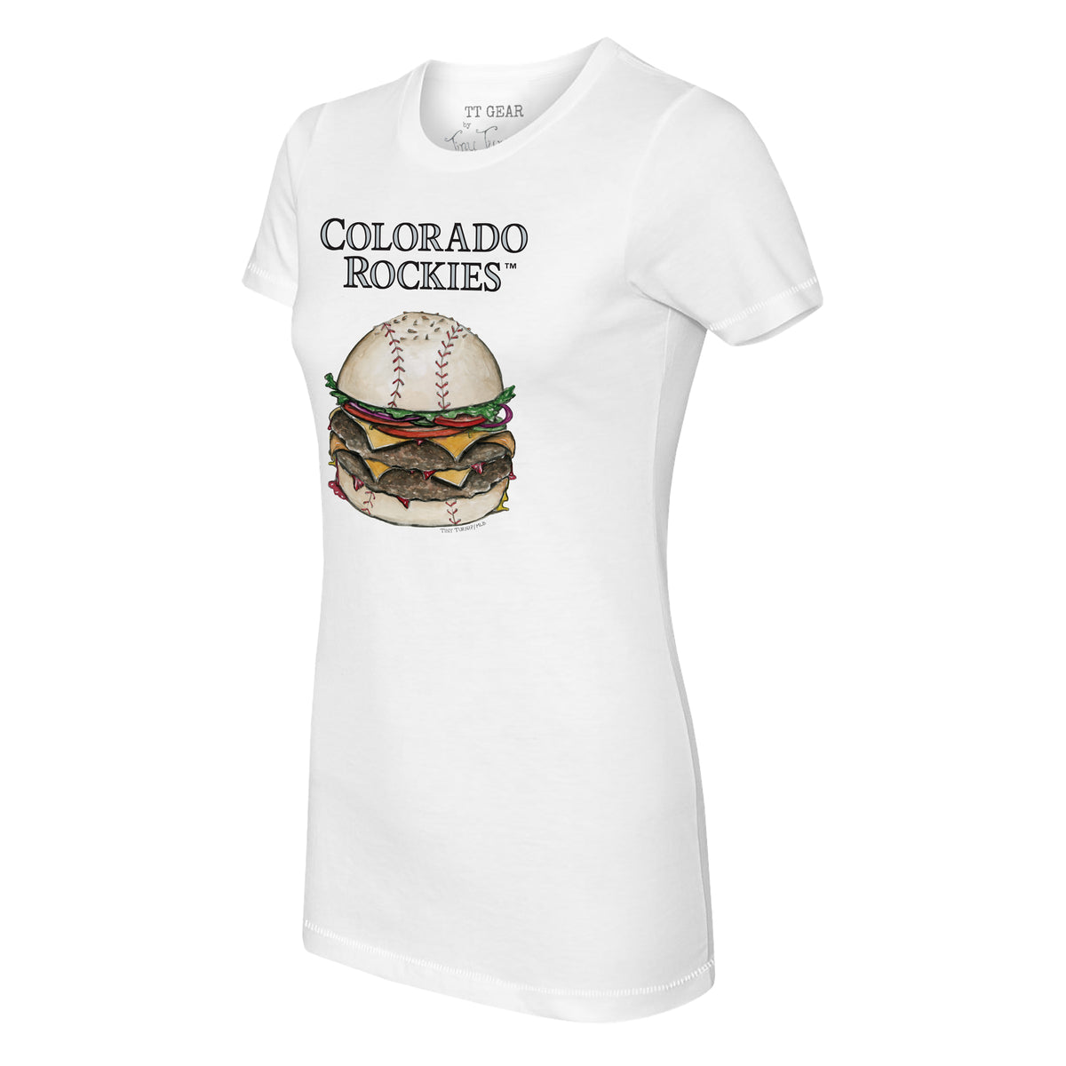 Colorado Rockies Burger Tee Shirt