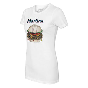 Miami Marlins Burger Tee Shirt