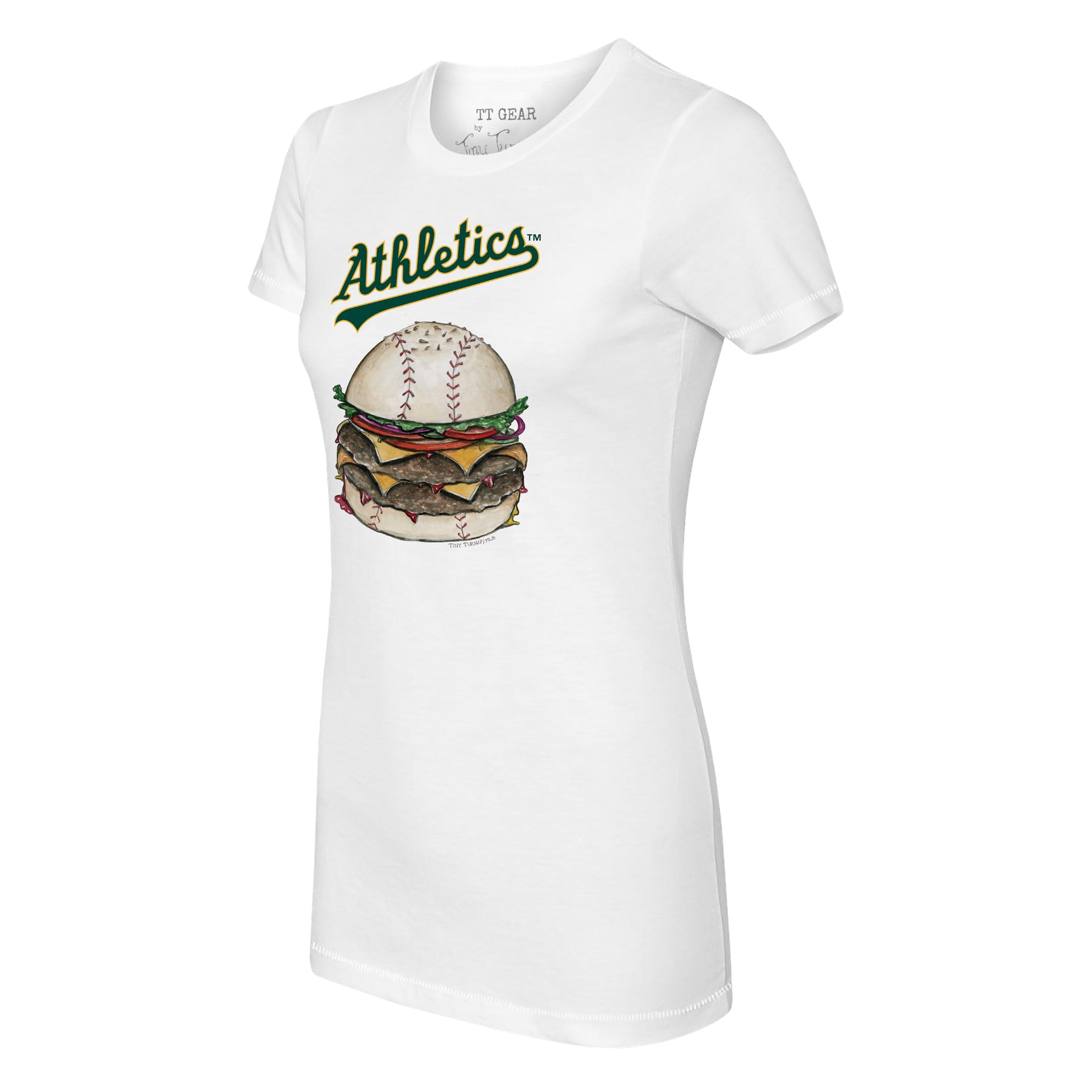 Oakland Athletics Burger Tee Shirt