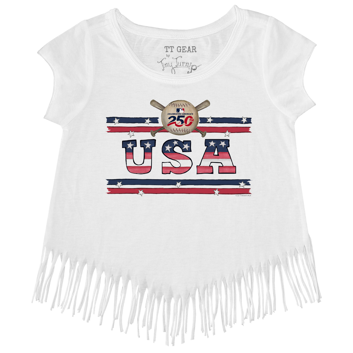 MLB USA 250 Fringe Tee