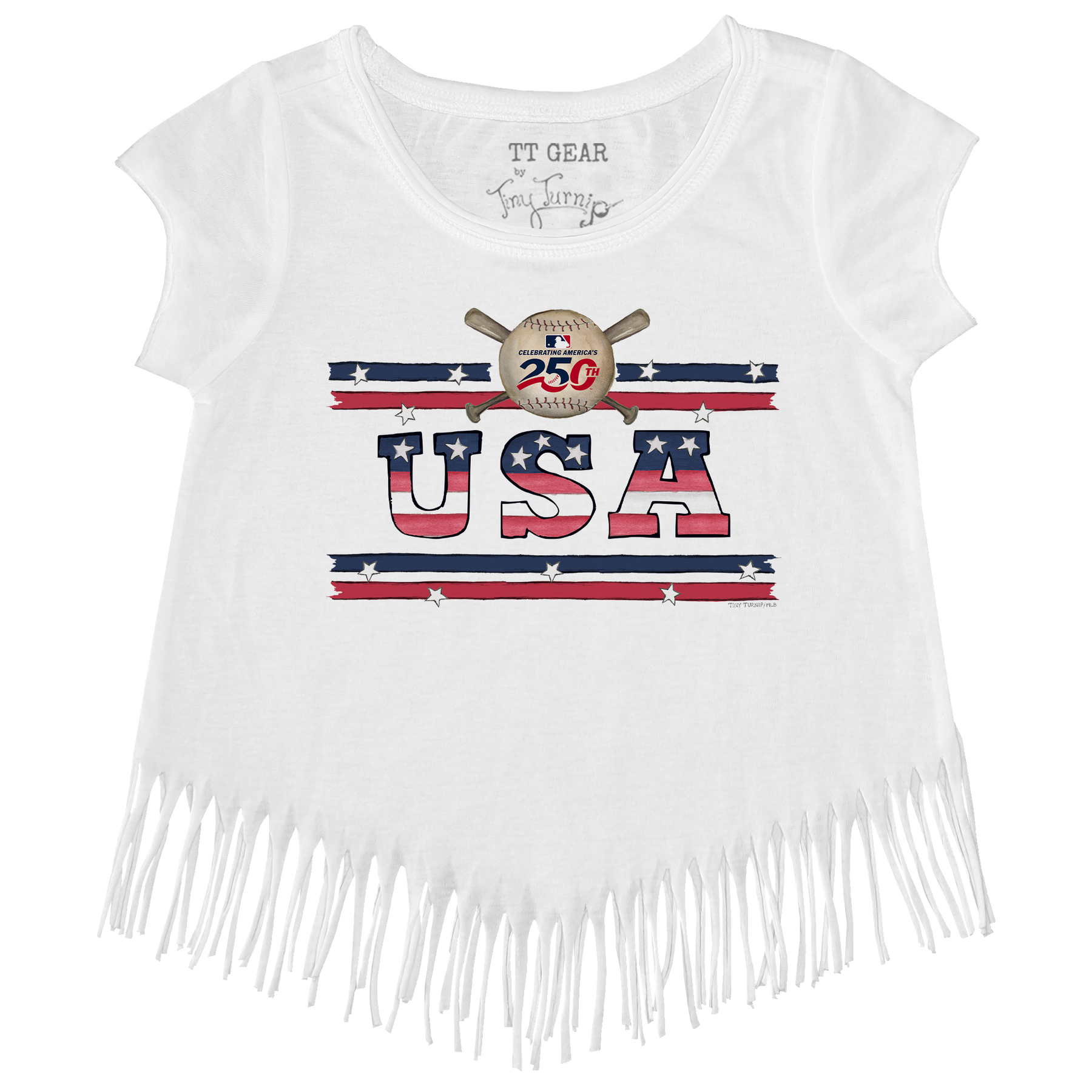 MLB USA 250 Fringe Tee
