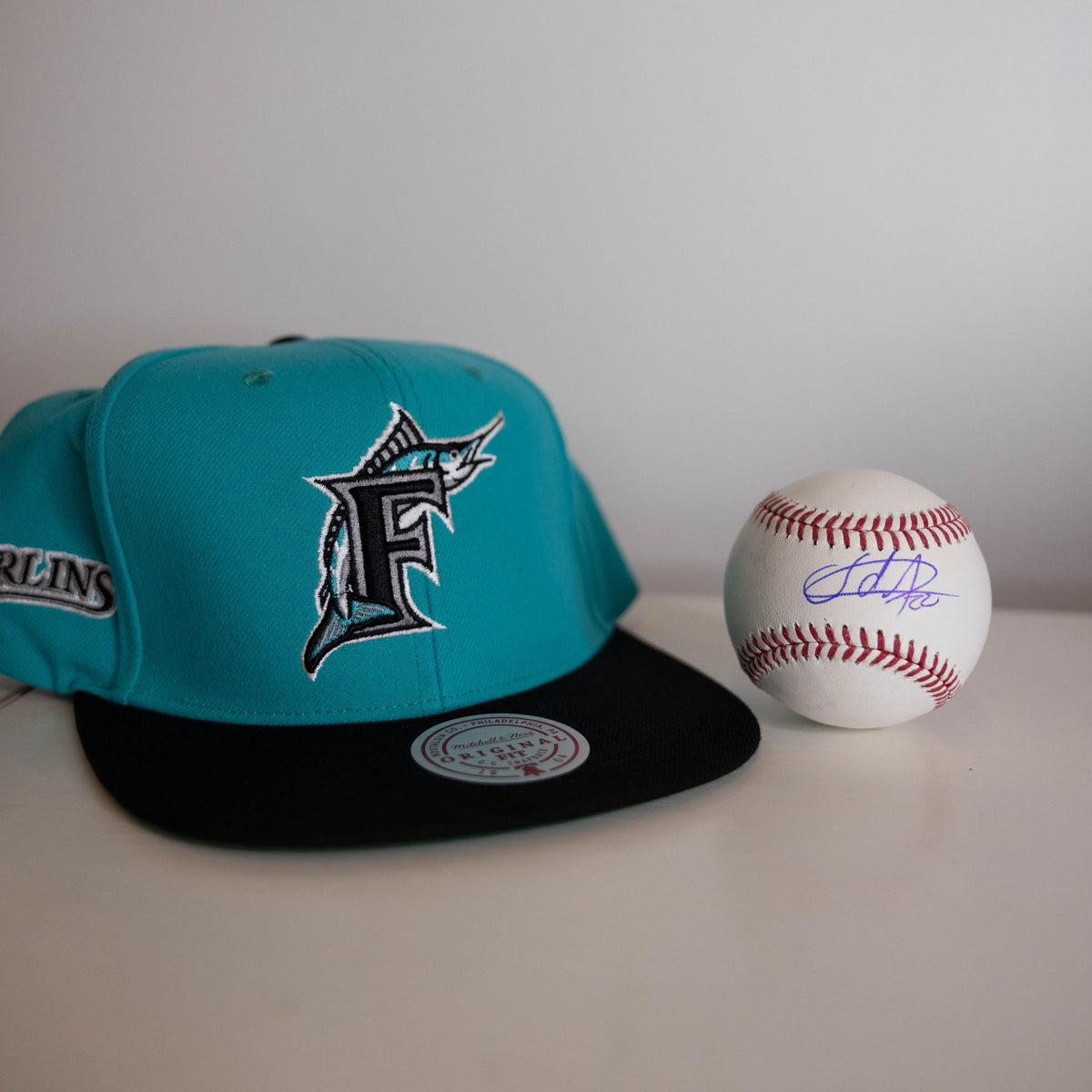 Miami Marlins Sandy Alcantara Auction Package