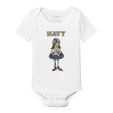 Navy Midshipmen Babes Short Sleeve Snapper