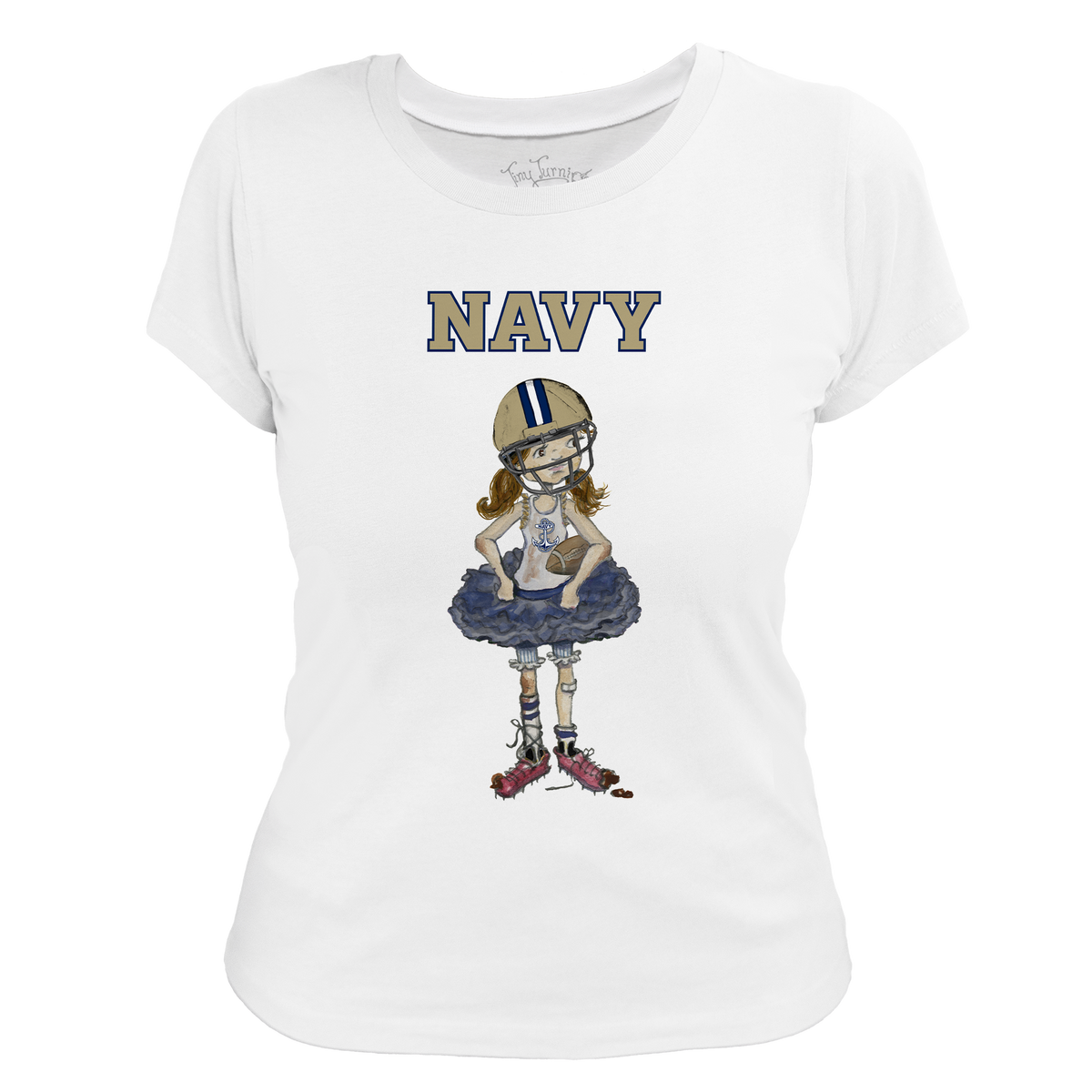 Navy Midshipmen Babes Women's Tee Shirt