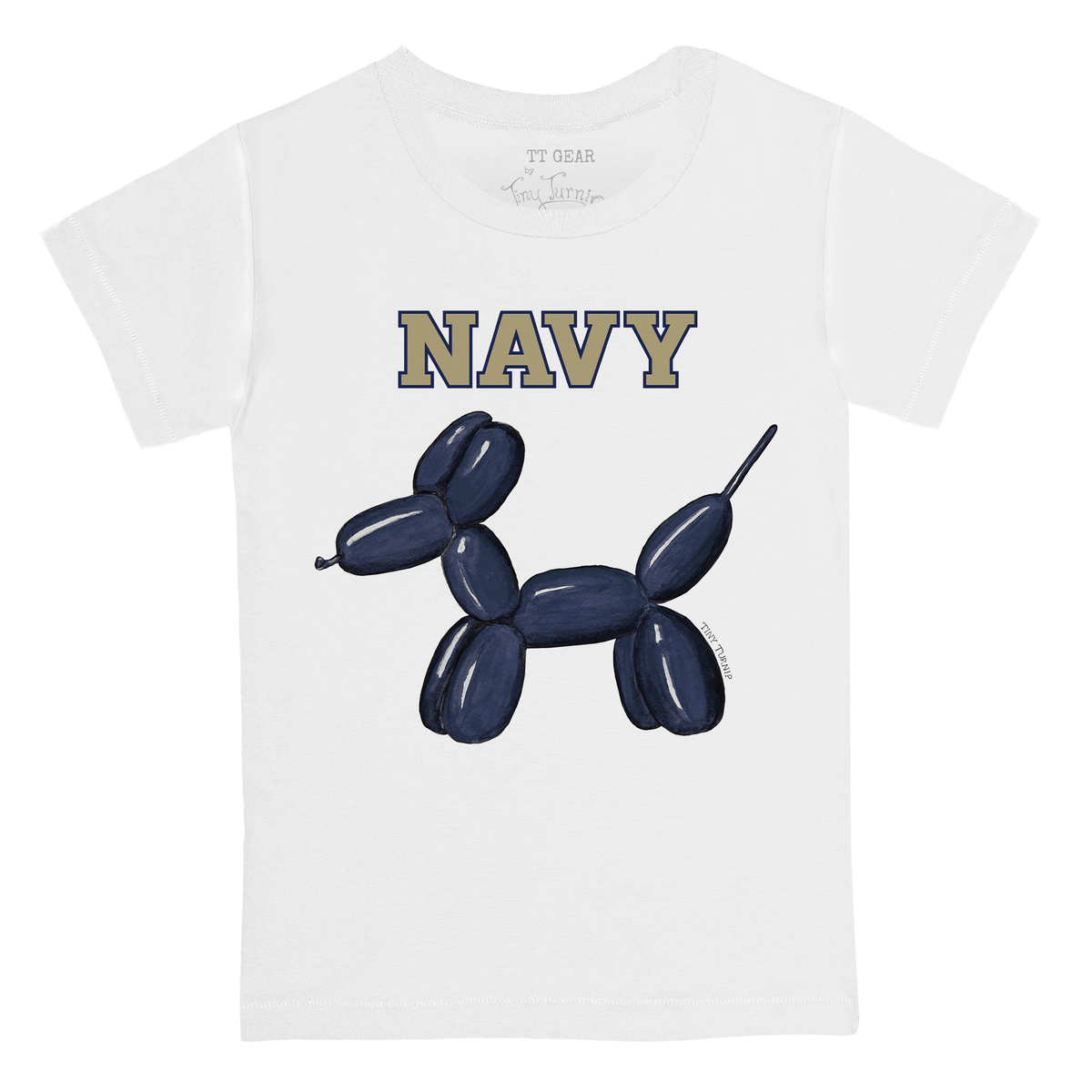 Navy Midshipmen Balloon Dog Kid's Tee Shirt