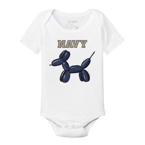 Navy Midshipmen Balloon Dog Short Sleeve Snapper