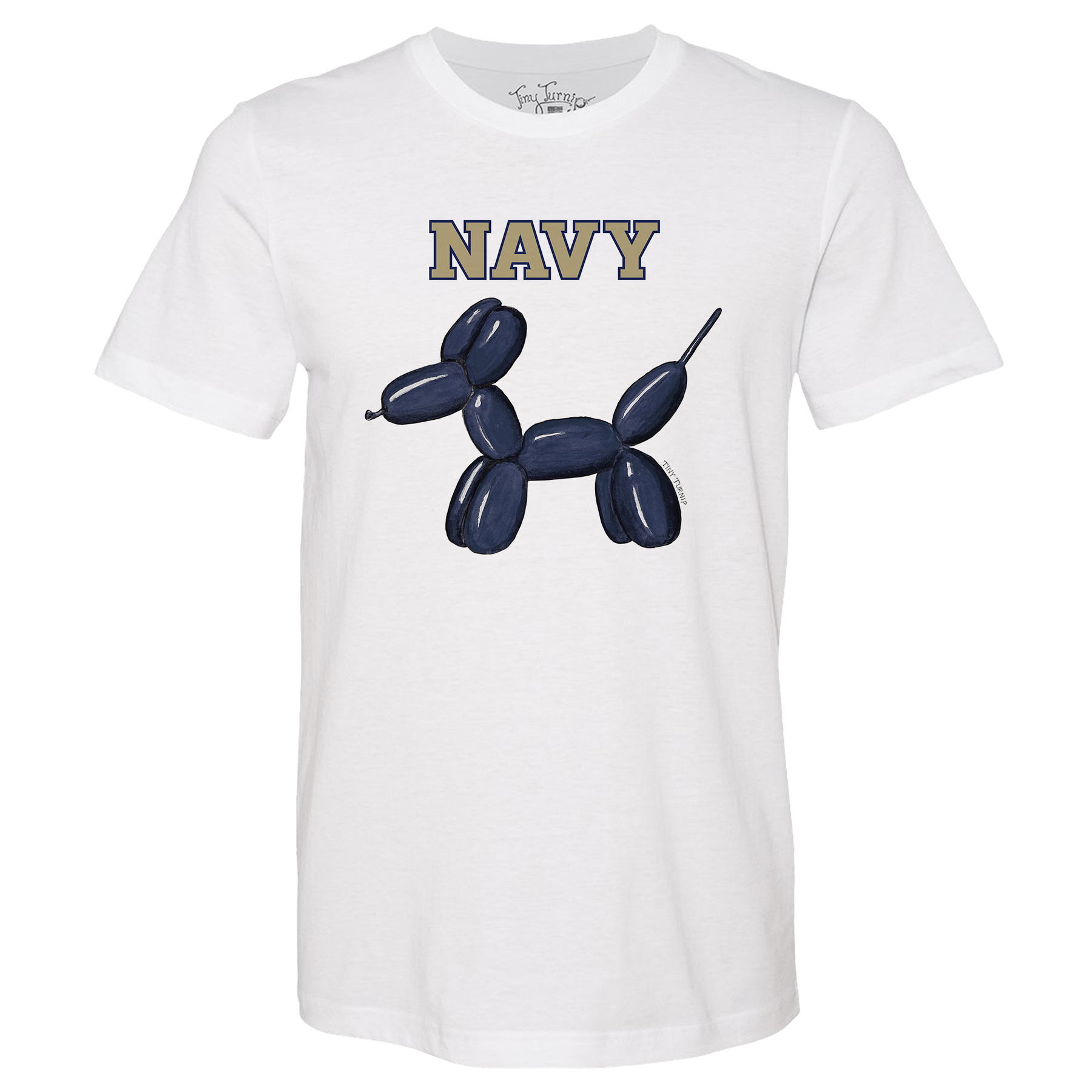 Navy Midshipmen Balloon Dog Unisex Tee Shirt