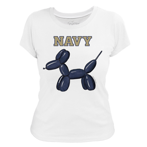 Navy Midshipmen Balloon Dog Women's Tee Shirt