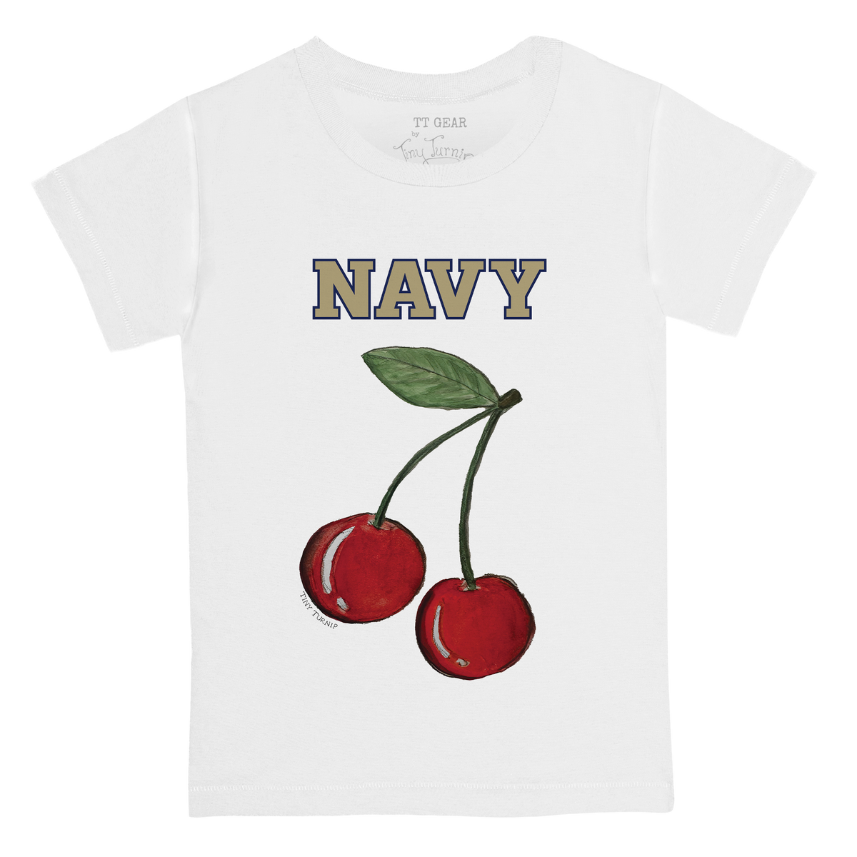 Navy Midshipmen Cherry Kid's Tee Shirt