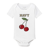 Navy Midshipmen Cherry Short Sleeve Snapper