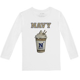 Navy Midshipmen Latte Long-Sleeve Tee Shirt