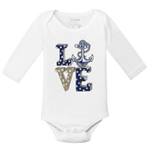 Navy Midshipmen LOVE Long-Sleeve Snapper