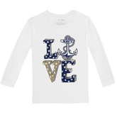 Navy Midshipmen LOVE Long-Sleeve Tee Shirt - Tiny Turnip