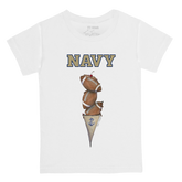 Navy Midshipmen Football Triple Scoop Kid's Tee Shirt